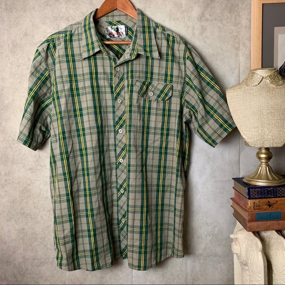 Mossy Oak Other - Mossy Oak Mens Button Down Plaid Shirt XL